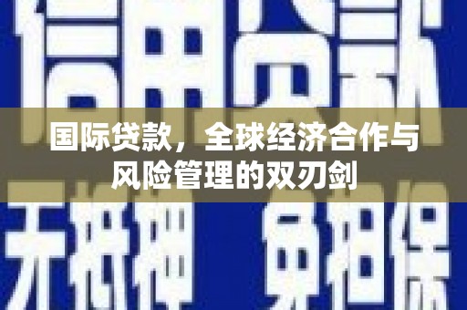 槐荫国际贷款，全球经济合作与风险管理的双刃剑