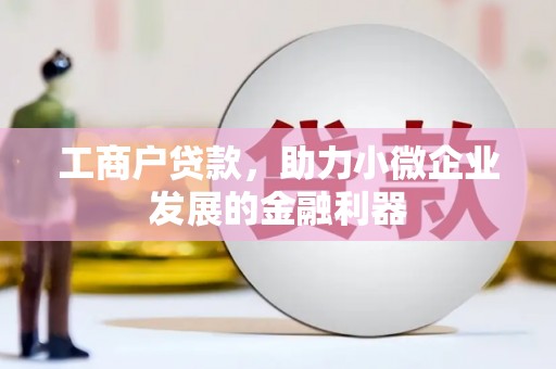 槐荫工商户贷款,助力小微企业发展的金融利器 槐荫工商户贷款,助力小微企业发展的金融利器