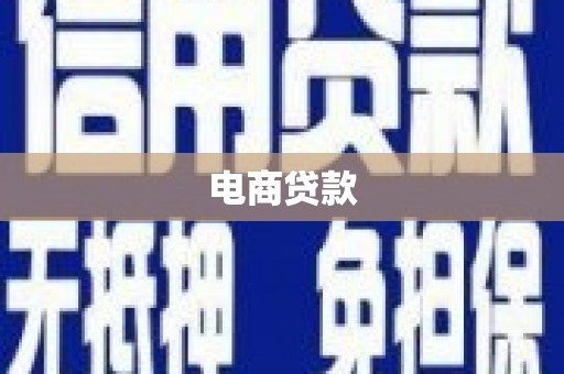 槐荫电商贷款