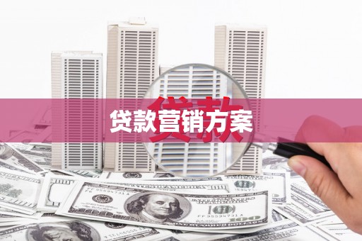 槐荫贷款营销方案