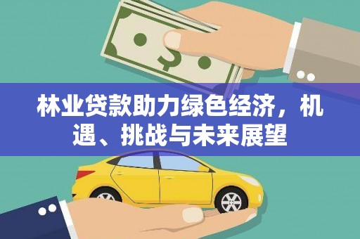 槐荫林业贷款助力绿色经济，机遇、挑战与未来展望