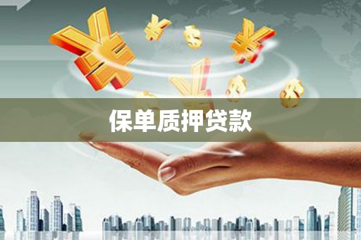 槐荫保单质押贷款