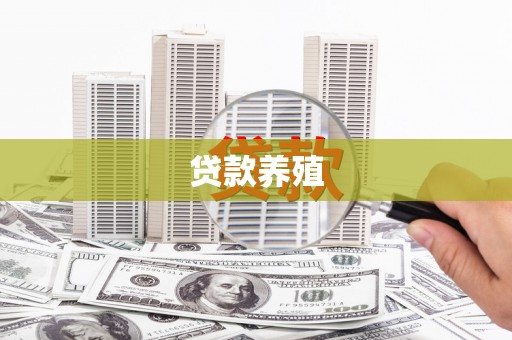 槐荫贷款养殖