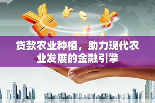 槐荫贷款农业种植，助力现代农业发展的金融引擎