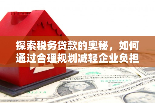 槐荫探索税务贷款的奥秘，如何通过合理规划减轻企业负担