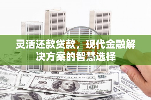 槐荫灵活还款贷款，现代金融解决方案的智慧选择