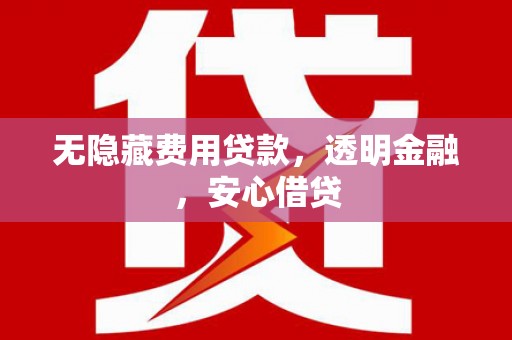 槐荫无隐藏费用贷款，透明金融，安心借贷