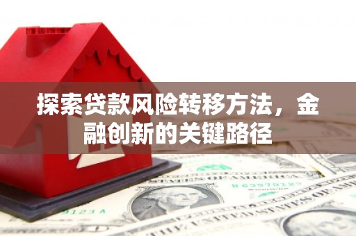 槐荫探索贷款风险转移方法，金融创新的关键路径