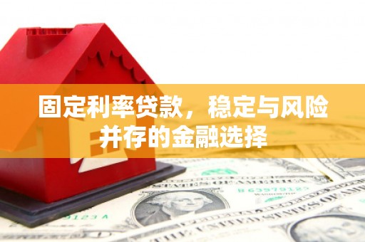 槐荫固定利率贷款，稳定与风险并存的金融选择
