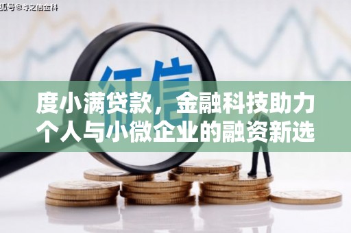 槐荫度小满贷款，金融科技助力个人与小微企业的融资新选择