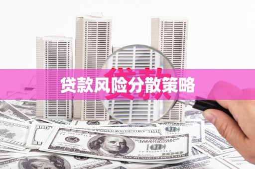 槐荫贷款风险分散策略