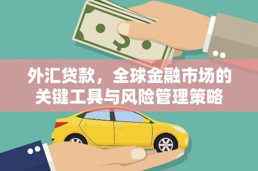 槐荫外汇贷款，全球金融市场的关键工具与风险管理策略