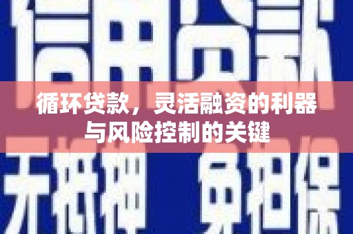 槐荫循环贷款，灵活融资的利器与风险控制的关键
