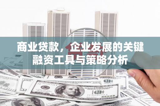 槐荫商业贷款，企业发展的关键融资工具与策略分析