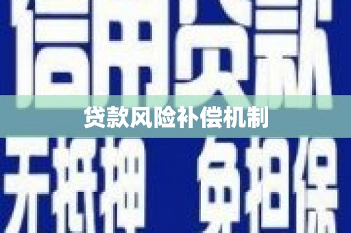 槐荫贷款风险补偿机制