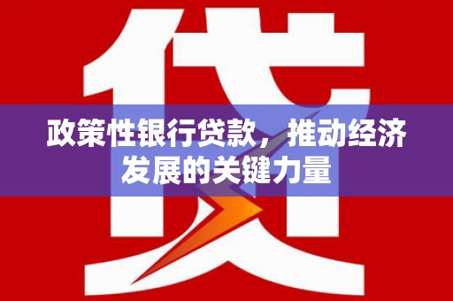 槐荫政策性银行贷款，推动经济发展的关键力量