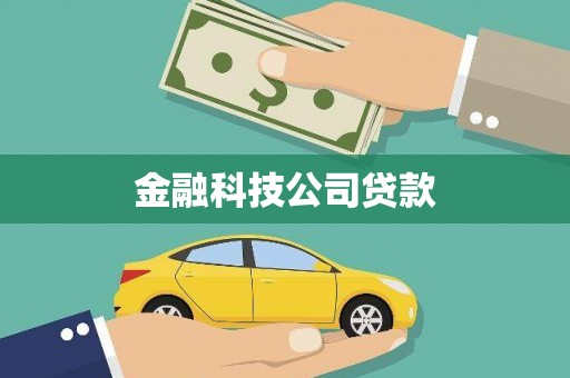 槐荫金融科技公司贷款
