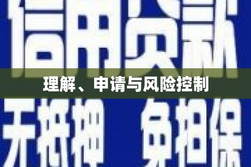 槐荫理解、申请与风险控制