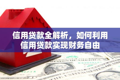 槐荫信用贷款全解析，如何利用信用贷款实现财务自由