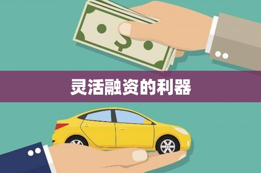 槐荫灵活融资的利器
